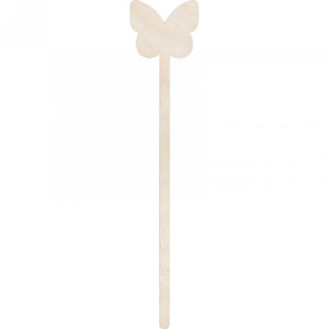 Bulk Pack of 24 Dolly Parton Wooden Butterfly Cocktail Stirs