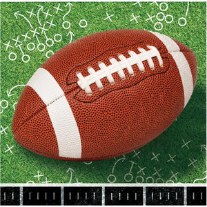 Bulk Pack of 48 Football Kick Off Beverage 2Ply Napkin