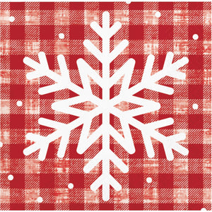 Bulk Pack of 48 Let It Snow Beverage 2Ply Napkin