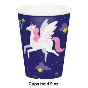 Bulk Pack of 16 Unicorn Galaxy Hot/Cold Cup 9Oz