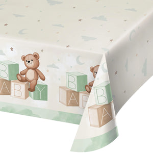 Bulk Pack of 2 Teddy Bear Tablecover 54" x 102"