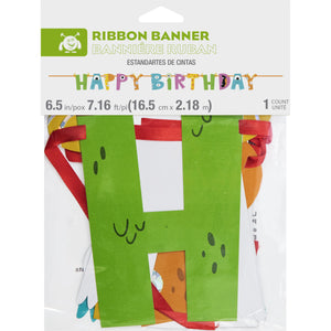 Bulk Pack of 2 Monsters Letter Banner w/ Ribbon