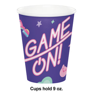 Bulk Pack of 16 Gamer Girl Hot/Cold Cup 9Oz