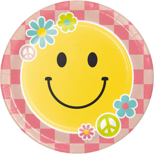 Bulk Pack of 16 Flower Power Dinner Plate