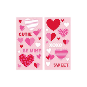 Bulk Pack of 24 Valentines Day Stickers