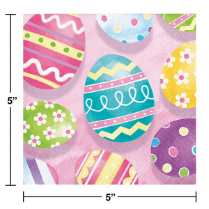 Eggsciting Easter Beverage Napkin (16/Pkg)