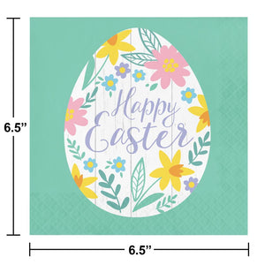 Bulk Pack of 32 Easter Elegance Luncheon Napkin