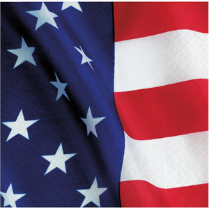 Bulk Pack of 48 Stars & Stripes Beverage Napkin