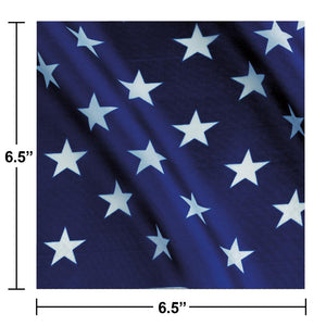 Bulk Pack of 32 Stars & Stripes Luncheon Napkin