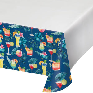 Bulk Pack of 2 Summer Breeze Paper Tablecover, 54"x102"