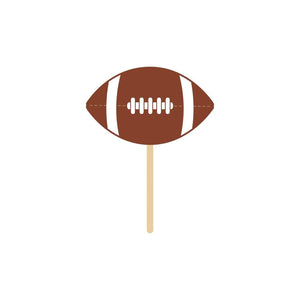 Football Wooden Picks (50 per Pkg) by Creative Converting