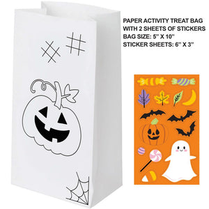 Halloween Paper Treat Bag (8 per Pkg) by Creative Converting