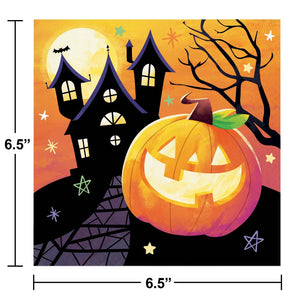 Haunted Pumpkins Luncheon Napkin (16 per Pkg) by Creative Converting