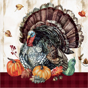 Timeless Turkey Luncheon Napkin (16 per Pkg) by Creative Converting