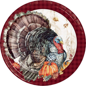 Timeless Turkey Dinner Plate (8 per Pkg) by Creative Converting