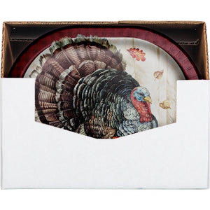 Timeless Turkey Oval Platter (8 per Pkg)