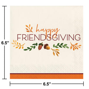 Bulk Pack of 32 Fall Festivities Luncheon Napkin