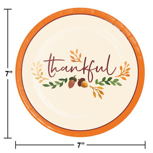 Fall Festivities Luncheon Plate (8 per Pkg) by Creative Converting