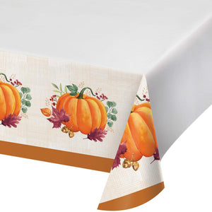 Bulk Pack of 2 Harvest Wishes Paper Tablecover