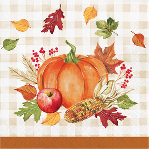 Hello Harvest Luncheon Napkin (16 per Pkg) by Creative Converting