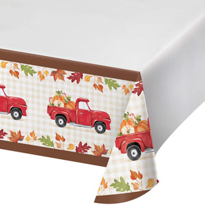 Bulk Pack of 2 Hello Harvest Paper Tablecover