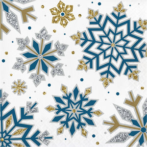 Bulk Pack of 32 Whimsical Winter Luncheon Napkin