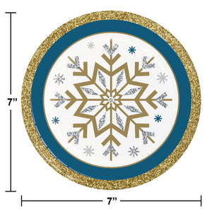 Whimsical Winter Luncheon Plate (8 per Pkg) by Creative Converting