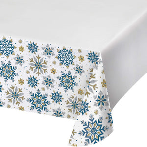 Whimsical Winter Paper Tablecover, Border Print (1 per Pkg) by Creative Converting