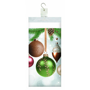 Dazzling Ornaments Paper Tablecover, Border Print (1 per Pkg) by Creative Converting