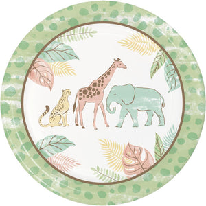 Bulk Pack of 16 Safari Baby Dinner Plate