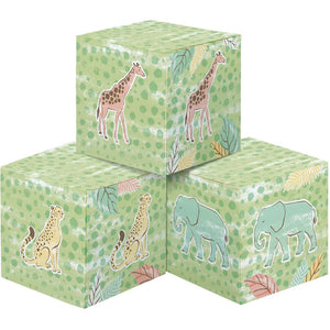 Safari Baby Centerpiece Baby Blocks (3 per Pkg)