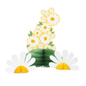 Sweet Daisy Honeycomb Centerpiece (1 per Pkg)