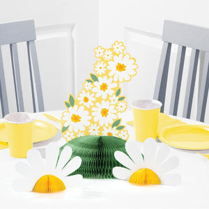 Sweet Daisy Honeycomb Centerpiece (1 per Pkg)