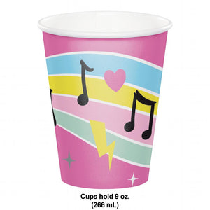 Birthday Beats Hot/Cold Cup 9oz. (8 per Pkg) by Creative Converting