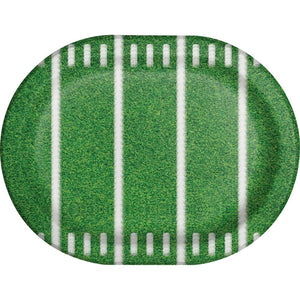 Game Time Oval Platter (8 per Pkg) by Creative Converting