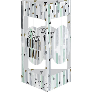 Minted Milestone 3D Centerpiece with Danglers (2 per Pkg) by Creative Converting