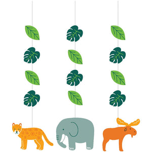 One-derful World Hanging Cutouts (3 per Pkg) by Creative Converting