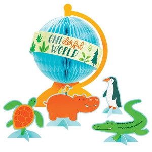 World Adventure Honeycomb Centerpiece (1 per Pkg) by Creative Converting