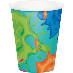 Bulk Pack of 16 Splatter Hot/Cold Cup 9Oz