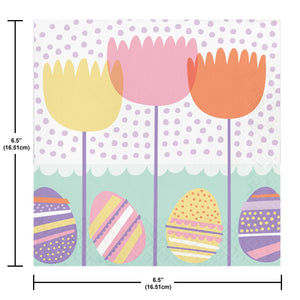 Modern Easter Luncheon Napkin (16/Pkg)