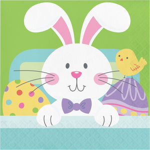 Easter-themed Easter Luncheon Napkin with modern aesthetics, includes 16/Pkg.