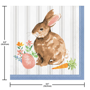 Spring Cottage Easter Luncheon Napkin (16/Pkg)