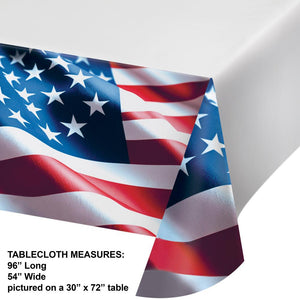 Freedom Flag Paper Tablecover (1/Pkg)