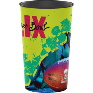 Super Bowl LIX Plastic Cup, 22 oz (1/Pkg)