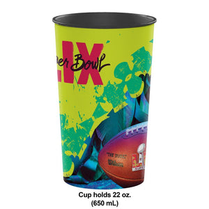 Super Bowl LIX Plastic Cup, 22 oz (1/Pkg)