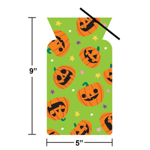 Halloween Cello Bag Shaped (20/Pkg)