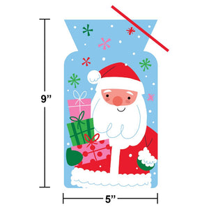 Christmas Cello Bag Shaped (20/Pkg)