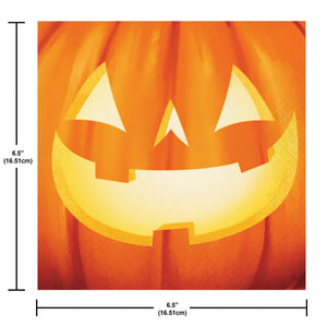 Perfectly Pumpkin 2-Ply Paper Luncheon Napkin (16/Pkg)