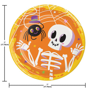 Glowing Ghouls 6.75 inch Paper Luncheon Plate (8/Pkg)