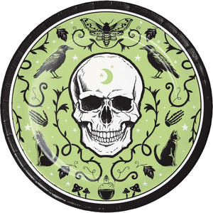 Spooky Season 8.75 inch Paper Dinner Plate (8/Pkg)